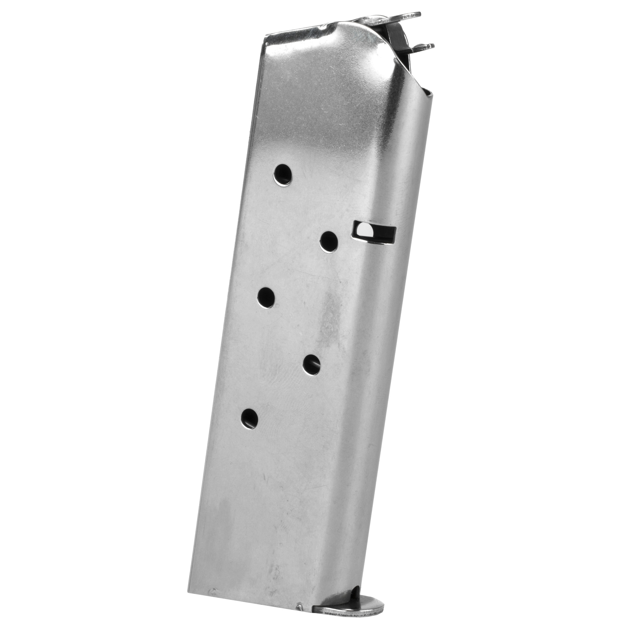 Springfield Armory 1911 7rd Stainless Steel Magazine .45 ACP Silver