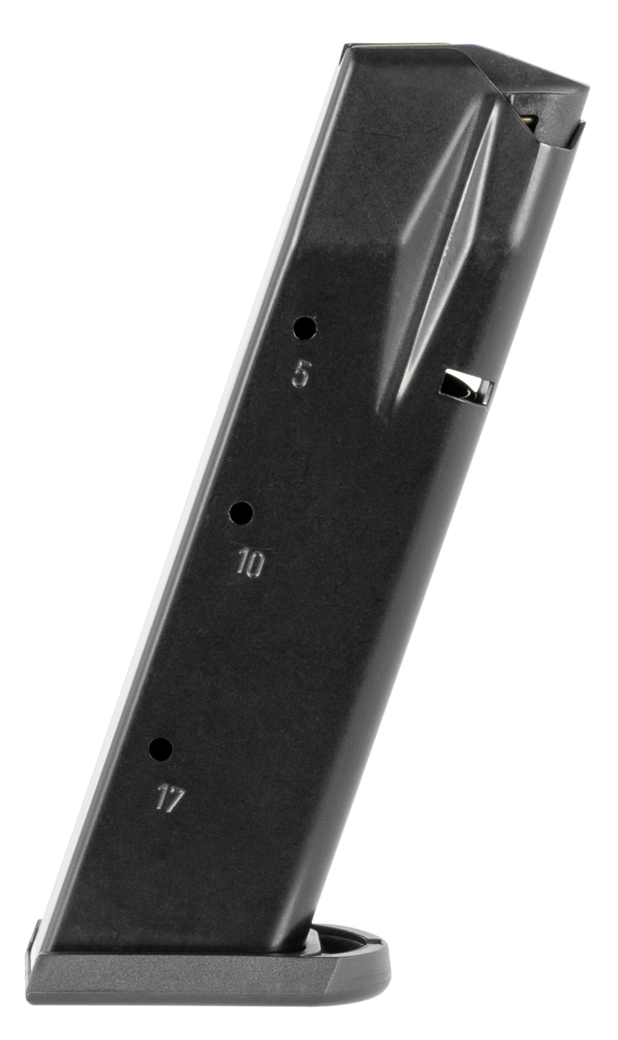 Mec-Gar 17rd 9mm Luger Magazine for Tanfoglio Witness Small Frame Carbon Steel