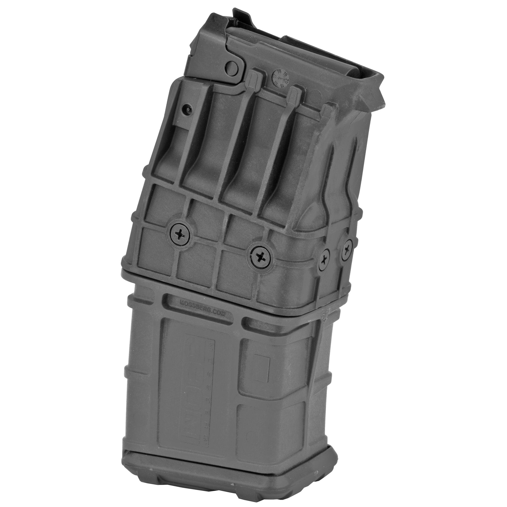 Mossberg 590M 10rd Double Stack 12 Gauge Polymer Magazine