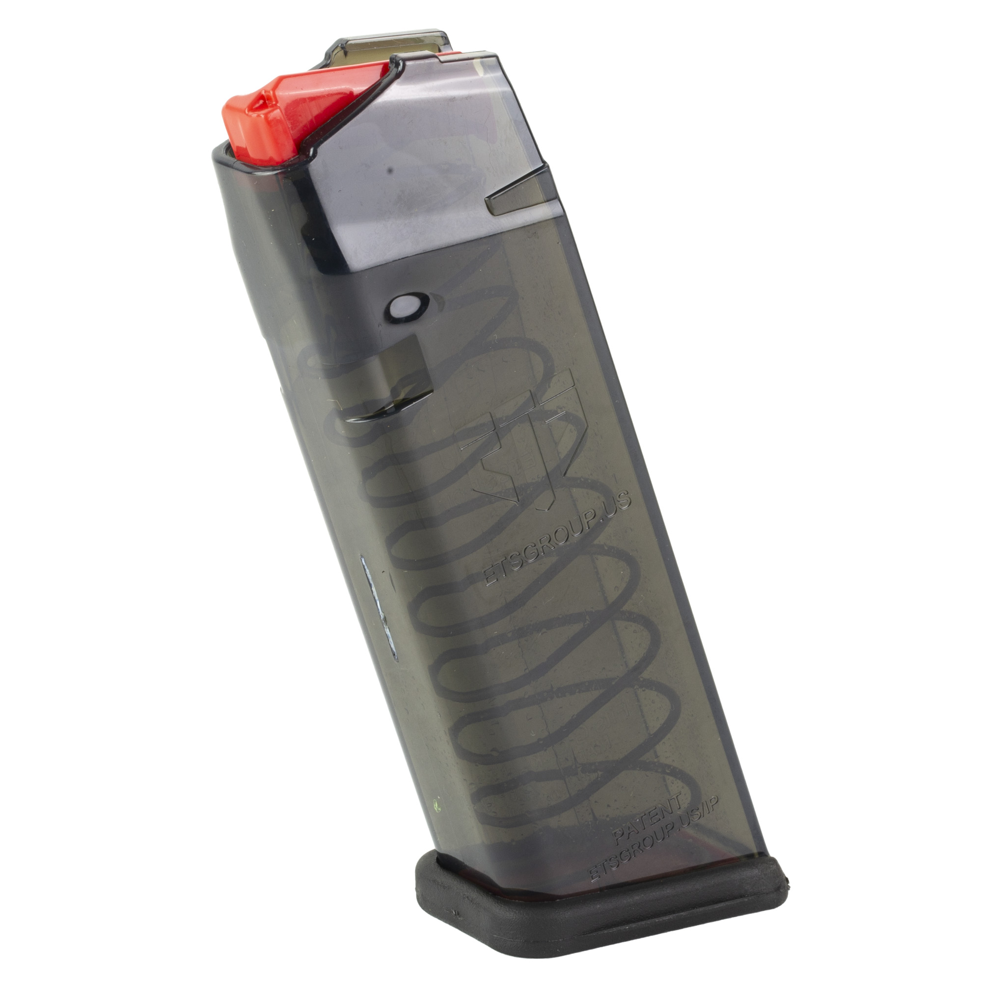 ETS Carbon Smoke Handgun Magazine 10mm 15 Rounds Fits Glock 20 29 40