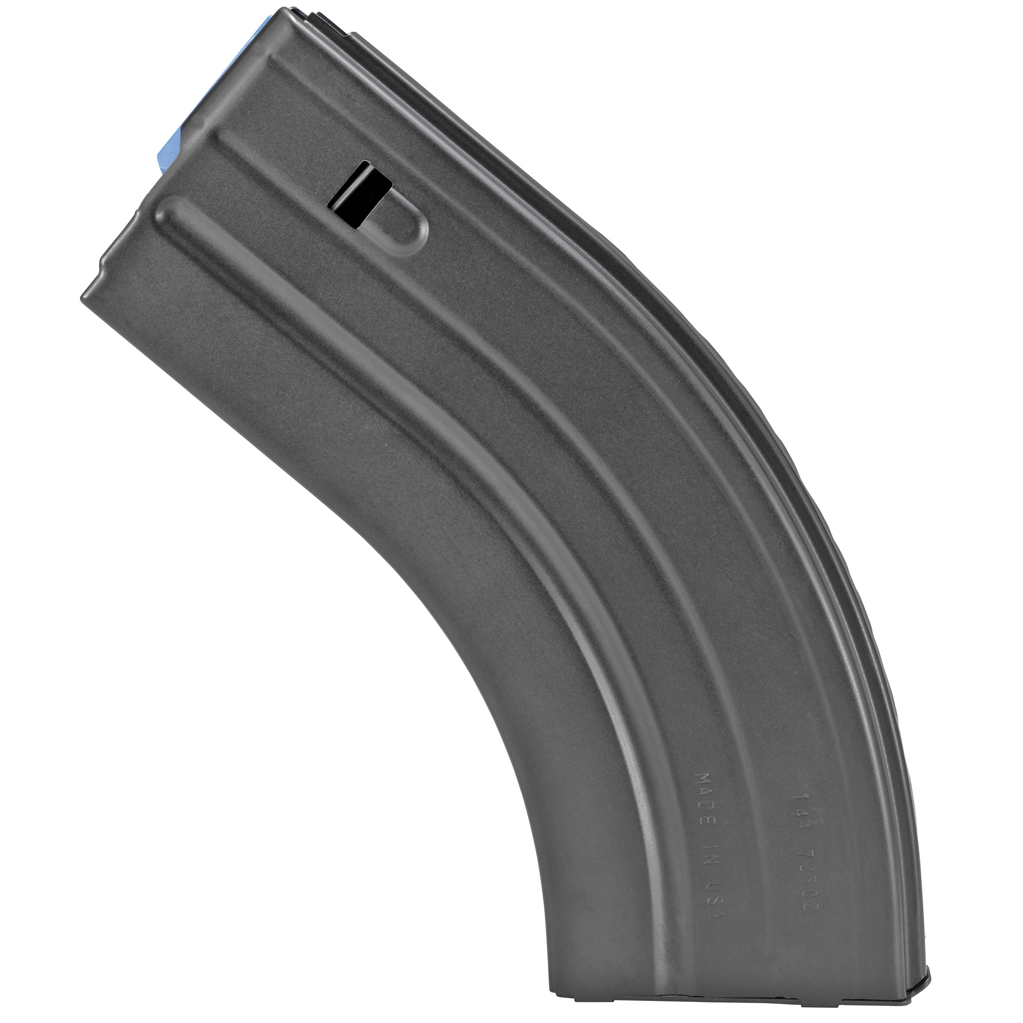 DuraMag 26rd Stainless Steel Magazine for 6.5 Grendel 6mm ARC AR-15 with Blue Follower