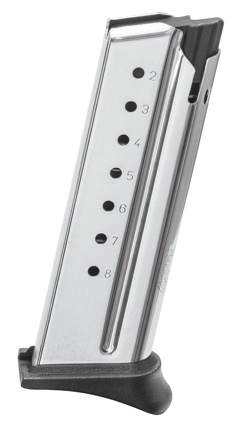 Springfield Armory XD-E 8rd 9mm Luger Stainless Steel Handgun Magazine