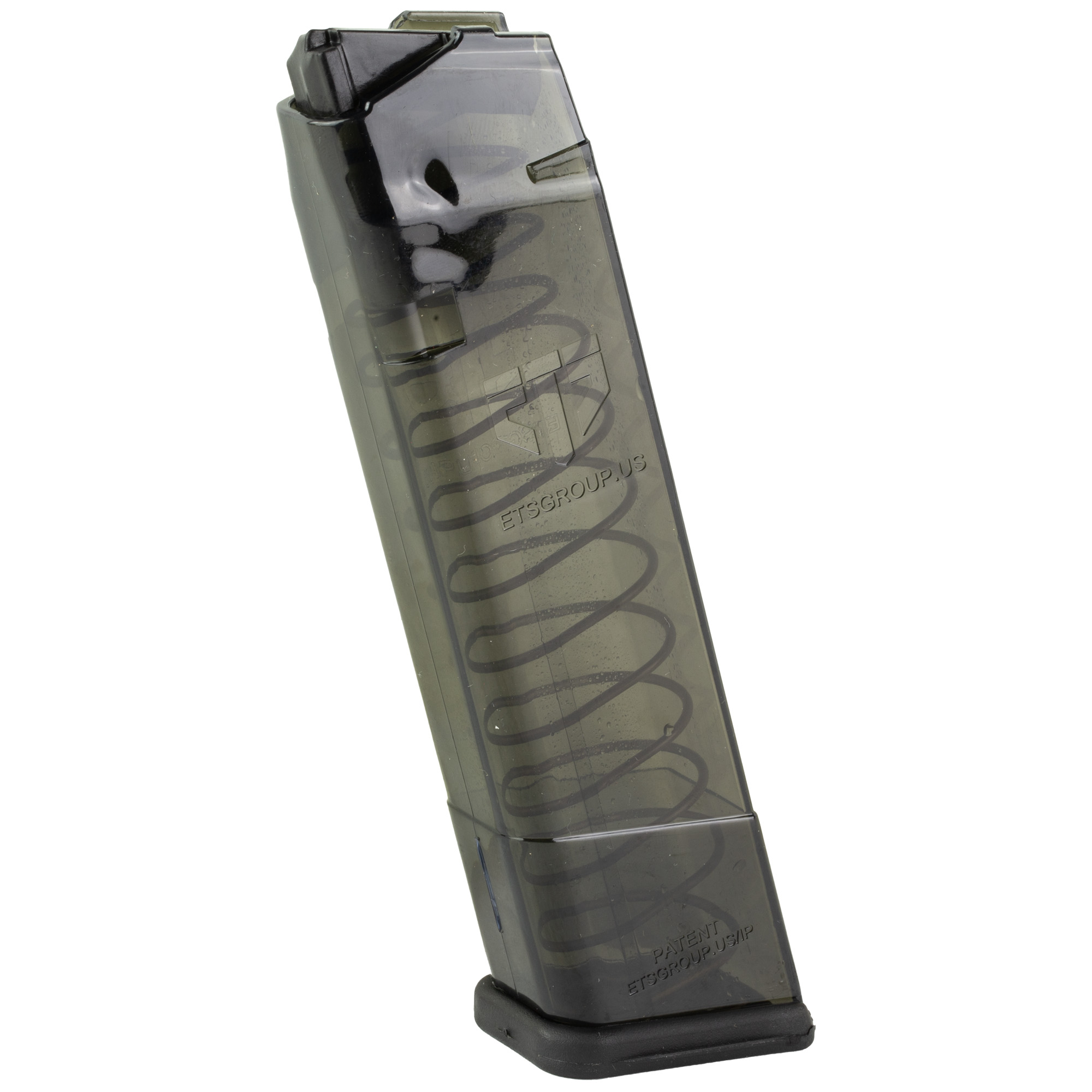 ETS Carbon Smoke Handgun Magazine Glock 21 30 41 .45 ACP 18 Rounds