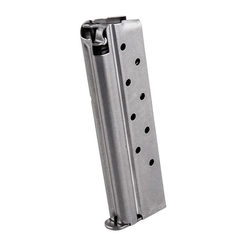 Metalform 1911 Springfield Style 9rd 9mm Magazine Stainless Steel Silver Finish