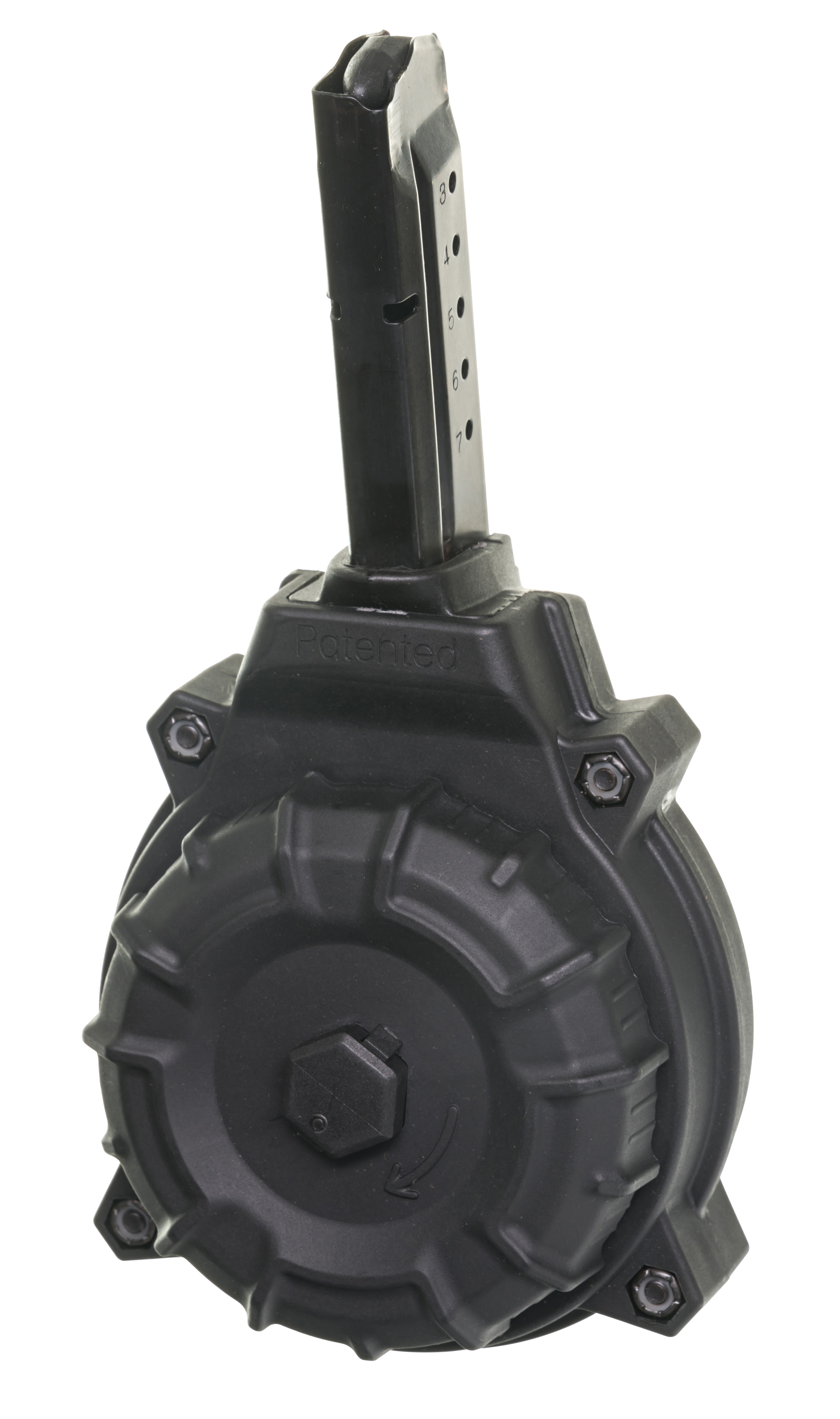 ProMag DRMA15 50rd Drum Magazine 9mm Luger Fits S&W M&P Shield