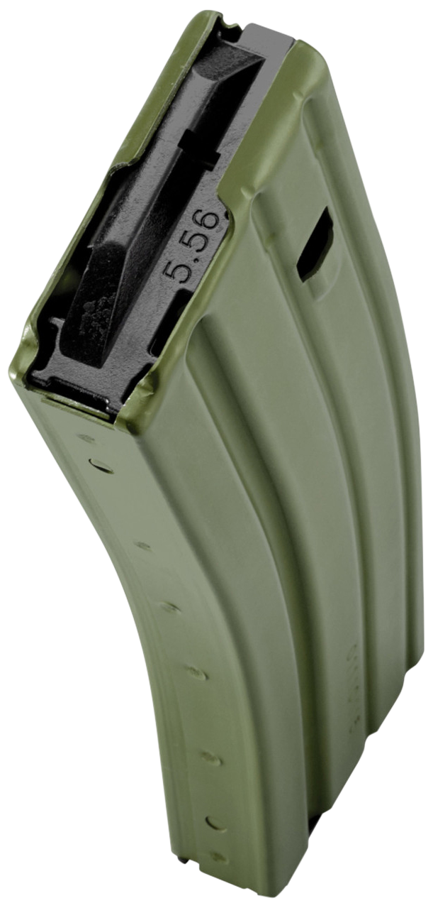 DuraMag 30rd AR-15 Duramag Speed 300 Blackout 223 Cal 5.56 OD Green Aluminum Magazine