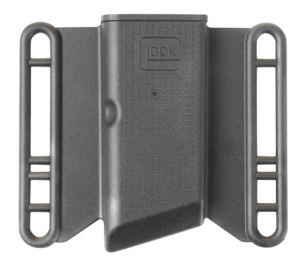 Glock MP033612 Mag Pouch  OWB Black Polymer, Belt Slide Mount Up To 2.25" Wide, Fits Glock 42 Magazines Only