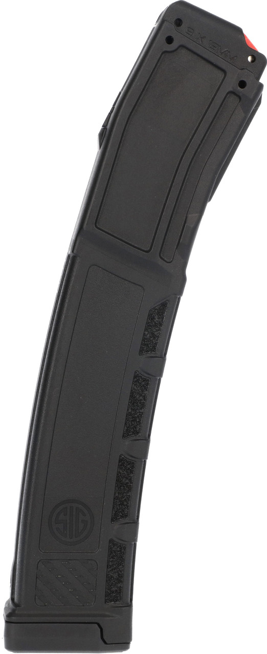 Sig Sauer Mpx 9mm Luger Magazine Polymer Body Metal Feed Lips Compatible