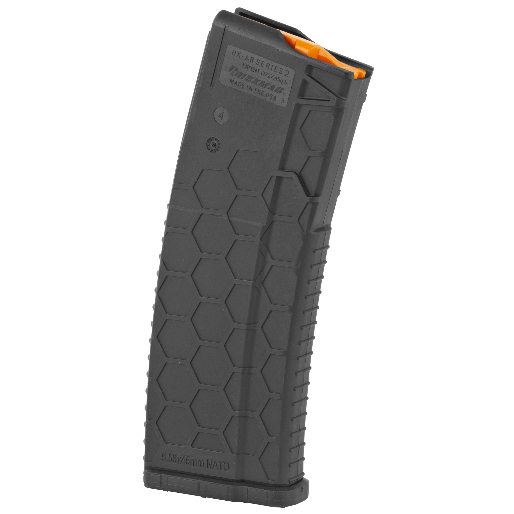 Hexmag HX1030ARBLK Series 2 Detachable 10rd Multi-Caliber Magazine for AR-15