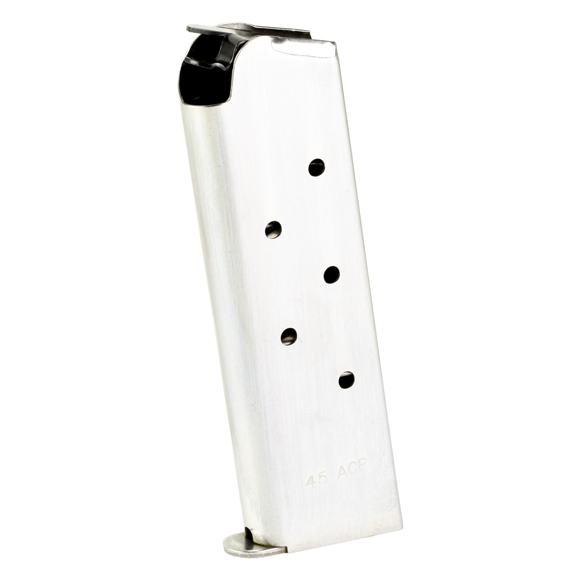 Kimber 1911 Magazine .45 ACP Stainless Steel 7 Round Full-Length Grip Compatibility