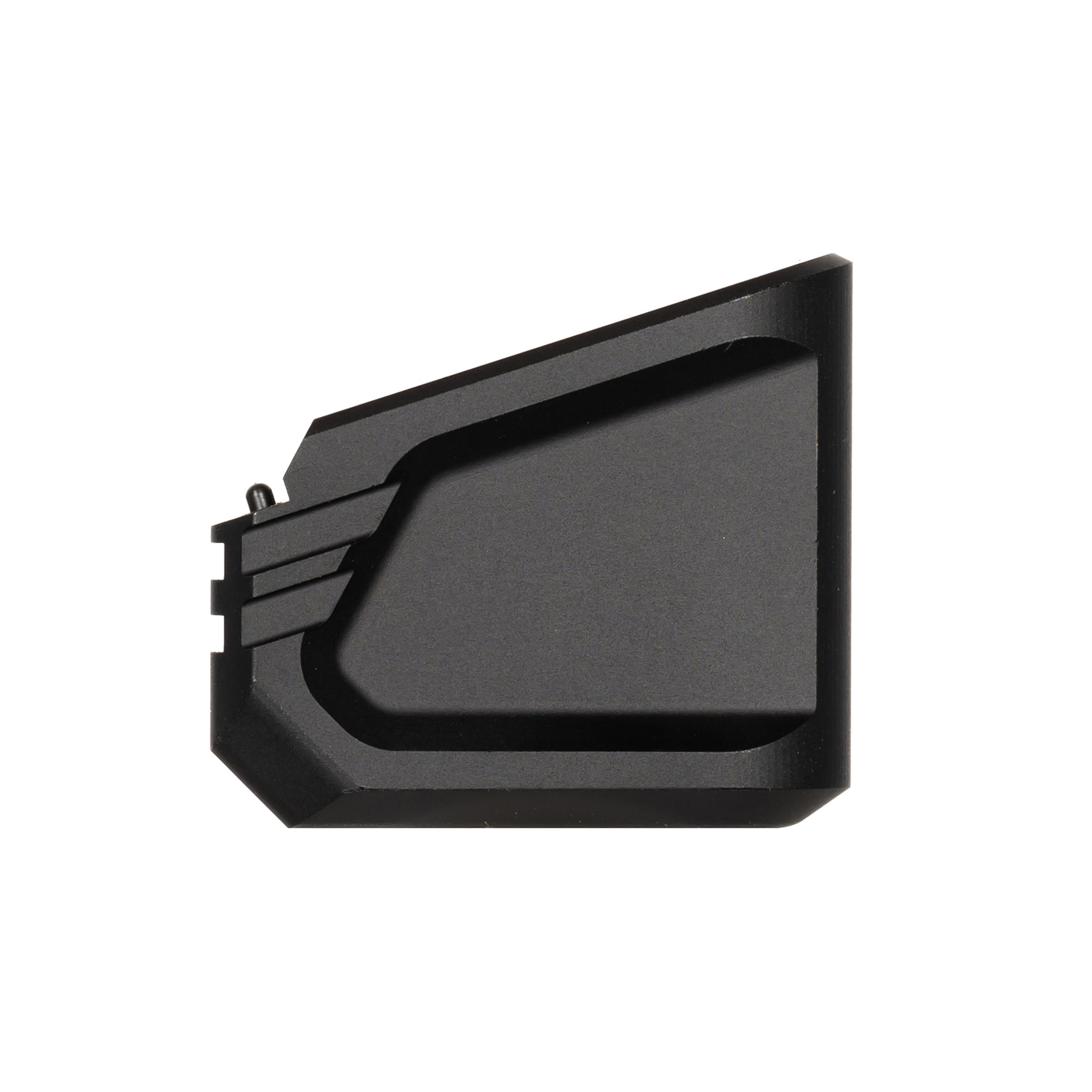 Tyrant CNC TDG17MAGEXBLK Magazine Extension Fits Glock 17/22/34/35/19X Black Aerospace Grade Aluminum