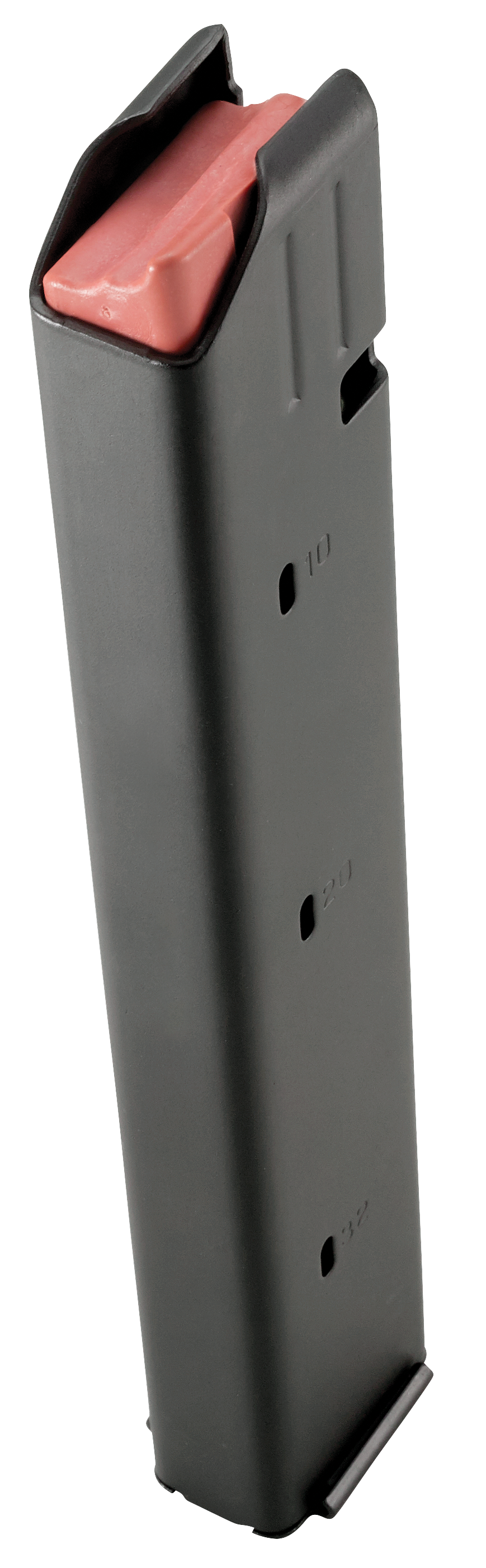 DuraMag 32rd 9mm Luger Colt Pattern Magazine for AR-15 with Orange Follower