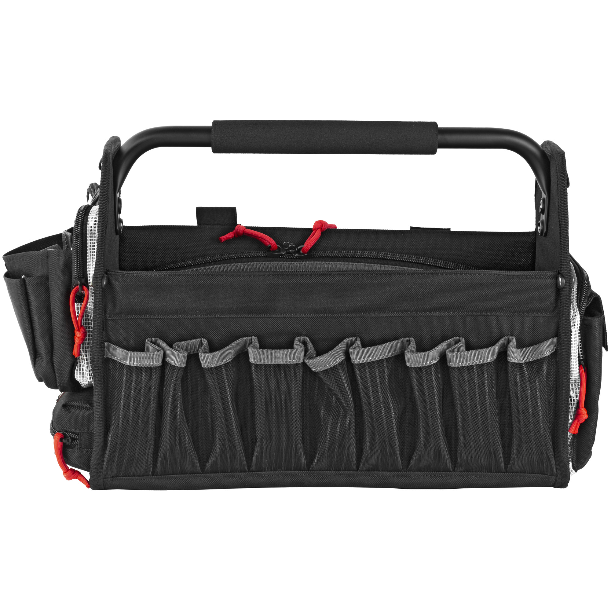 GPS Bags 1708RTB Tote  Black 600D Polyester with Storage Pockets, Pull-Out Rain Cover & Visual ID Storage System