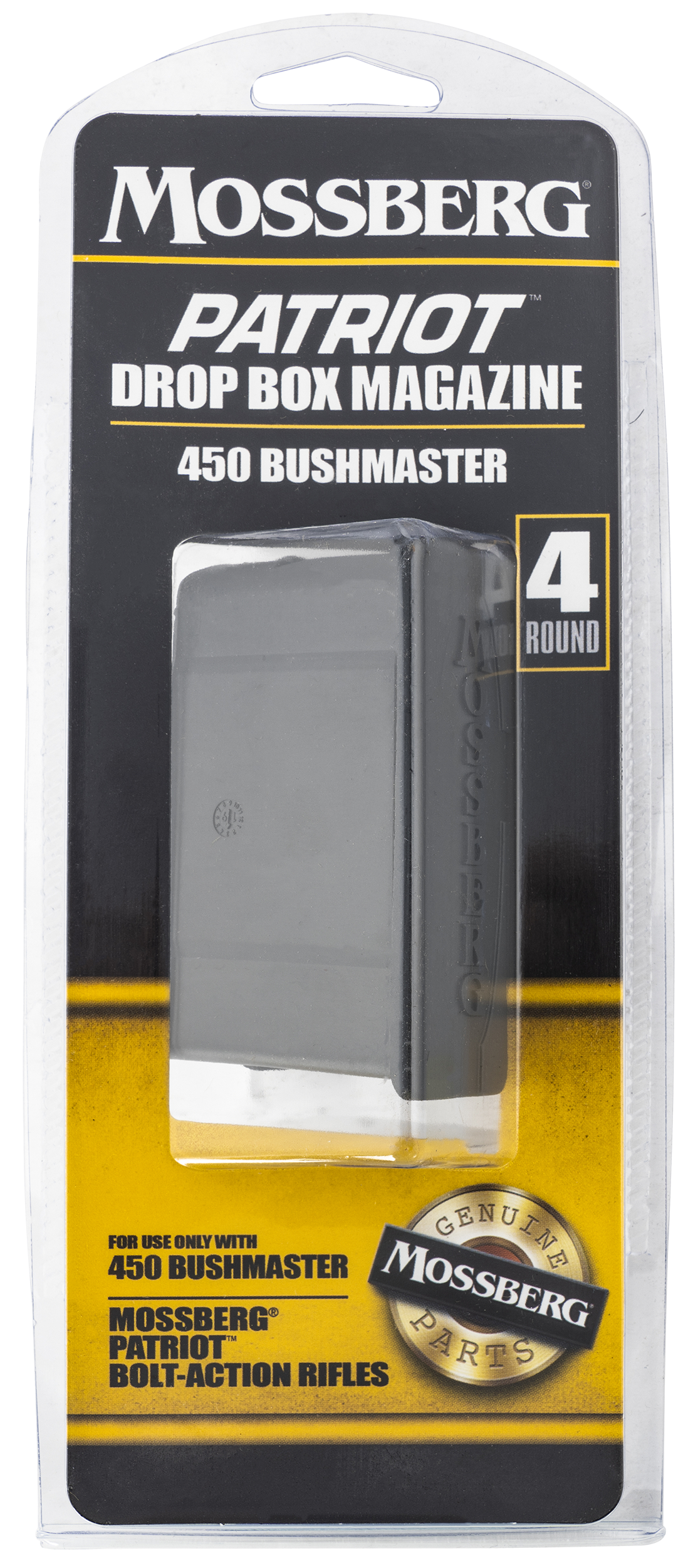 Mossberg Patriot Magazine 450 Bushmaster 4 Round Capacity United States