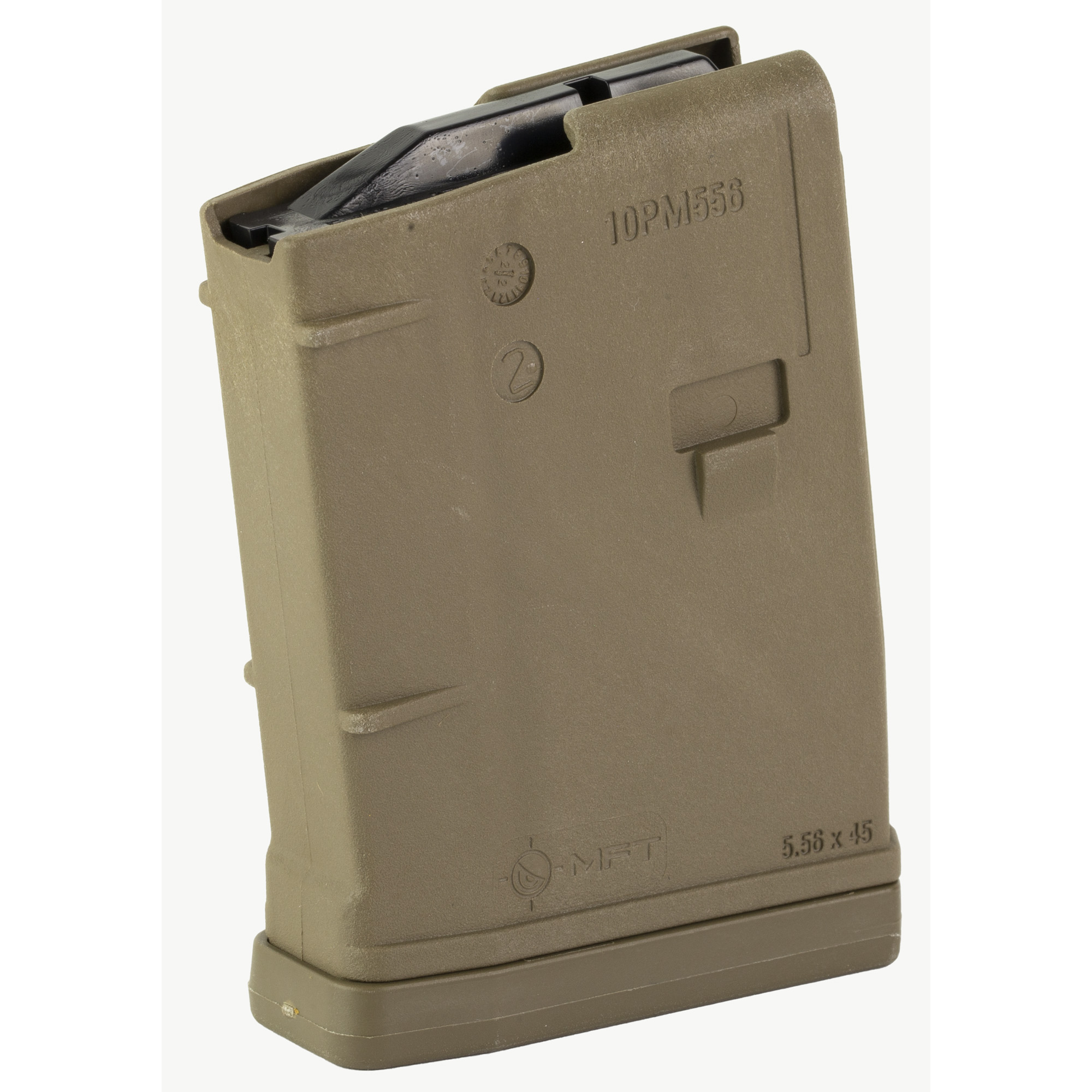 Mission First Tactical MAG MFT 5.56 10RD FDE AR-15 Magazine 5.56 NATO 223 Remington