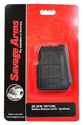 Savage Arms 55250 17 Hornet Polymer Magazine 4 Round Capacity
