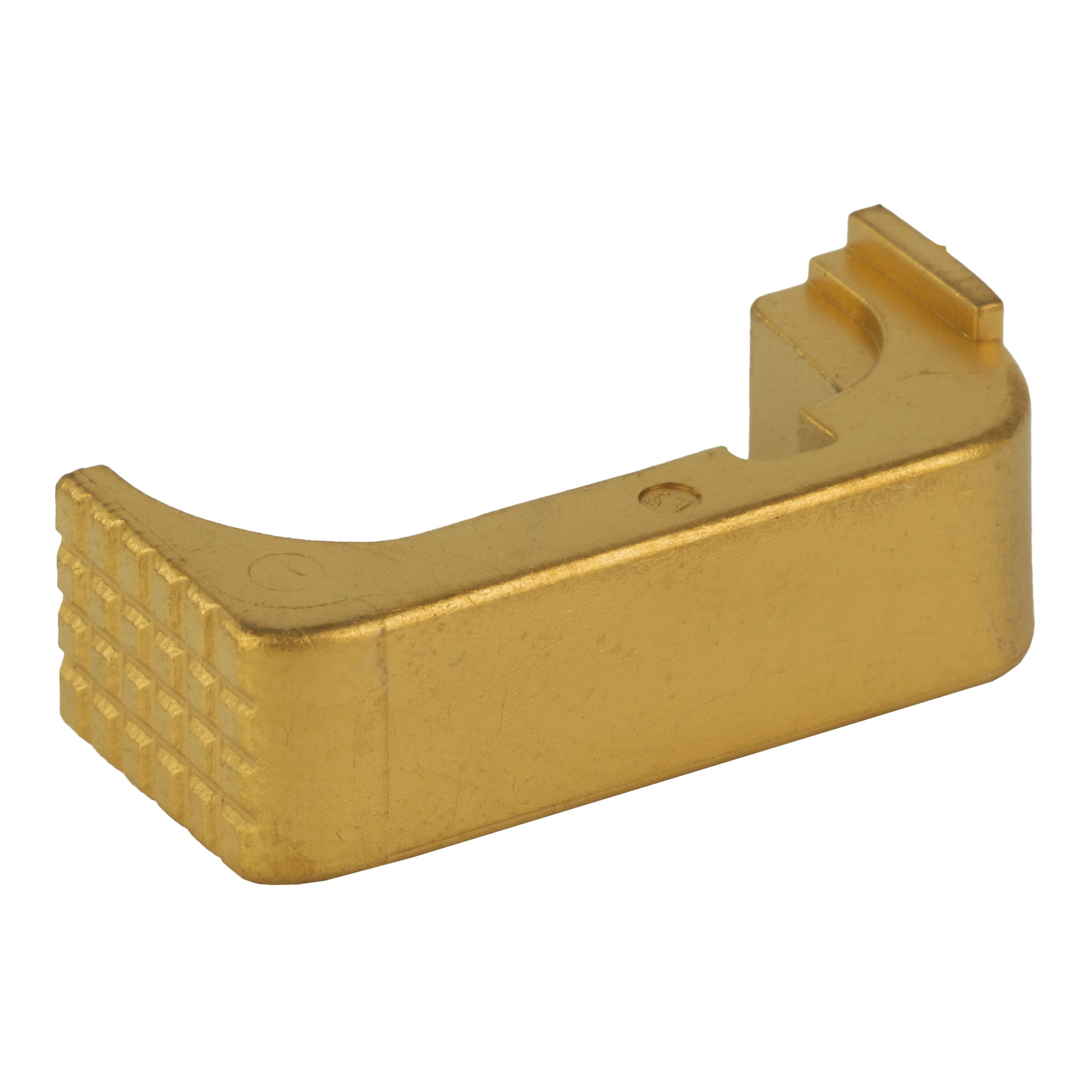 Shield Arms Glock 43X 48 Mag Catch Release Gold for S15 Gen 1 2 Ambidextrous
