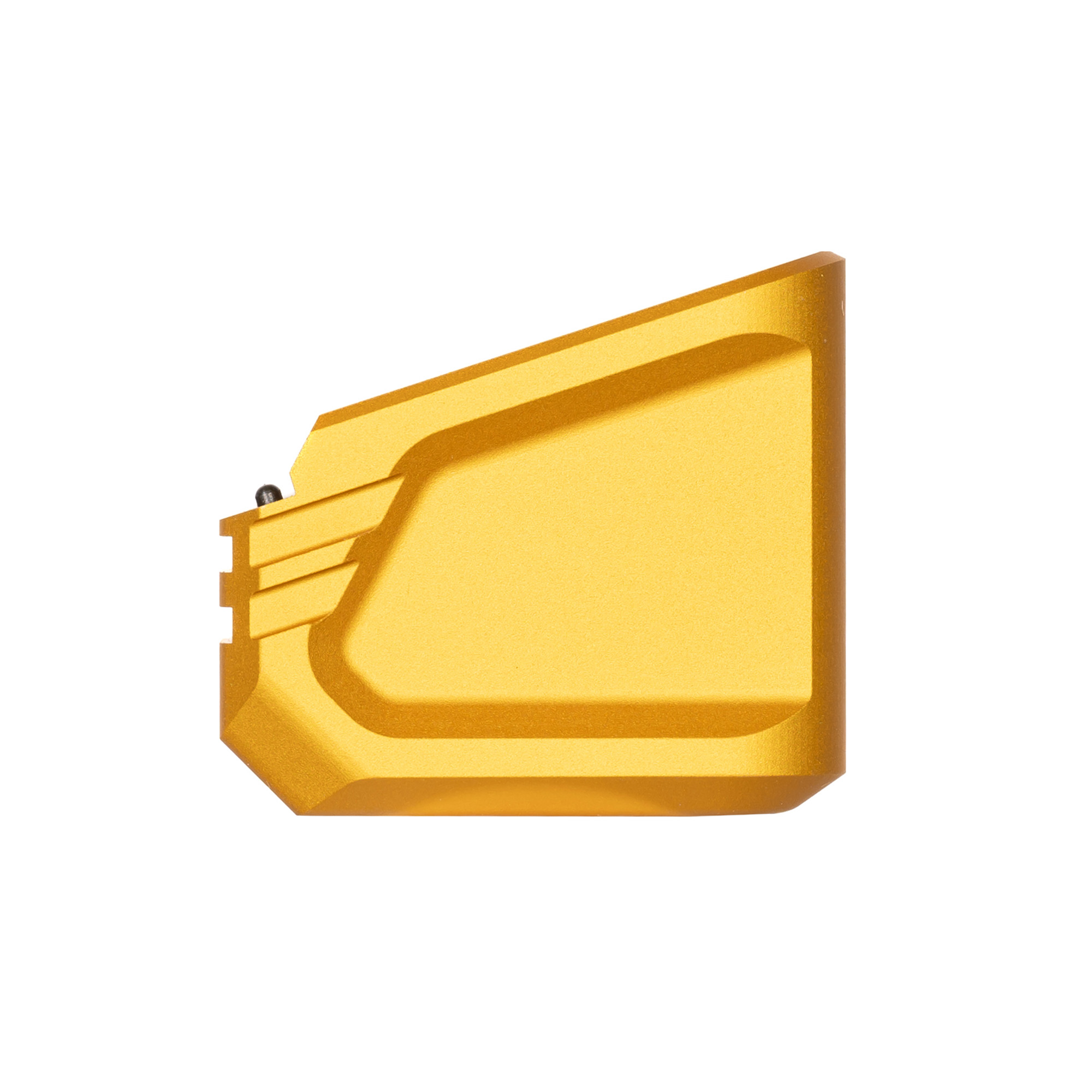 Tyrant CNC TDG17MAGEXGLD Magazine Extension Fits Glock 17/22/34/35/19X Gold Aerospace Grade Aluminum