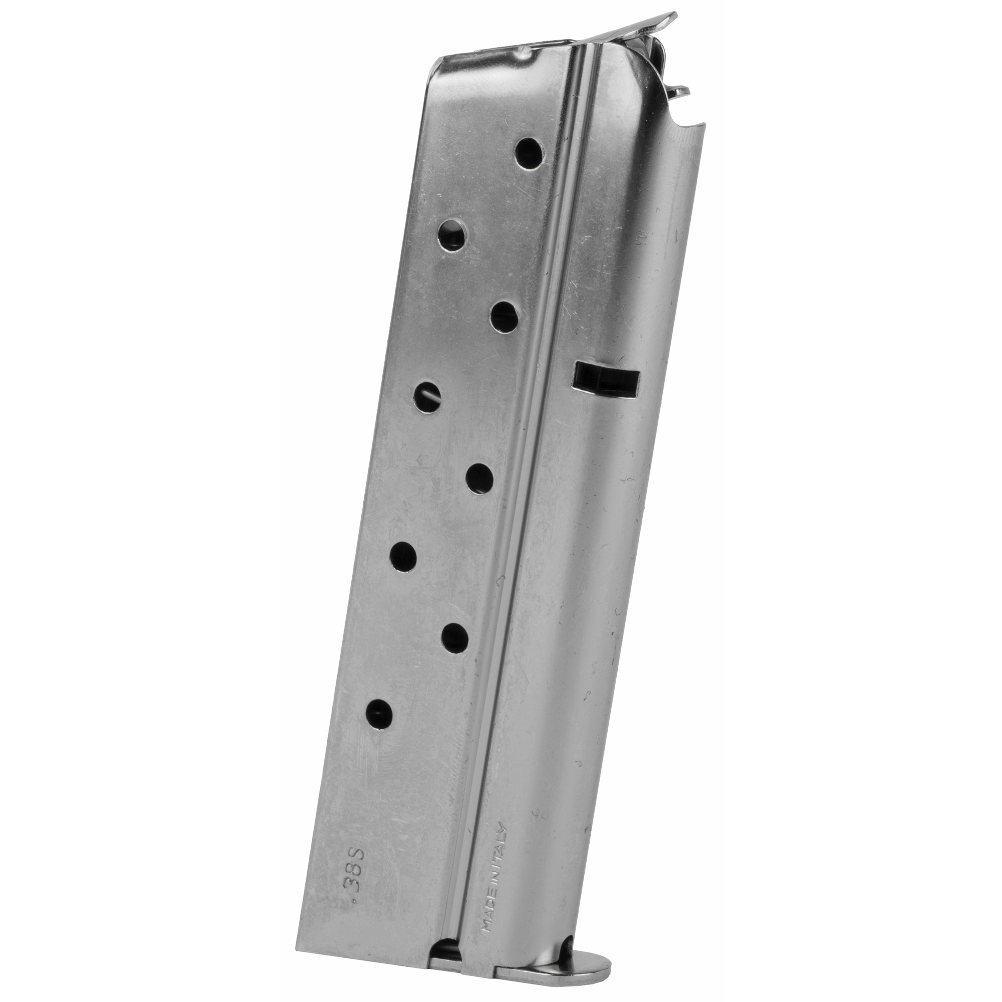 Mec-Gar 9rd Nickel Magazine for 1911 Government .38 Super