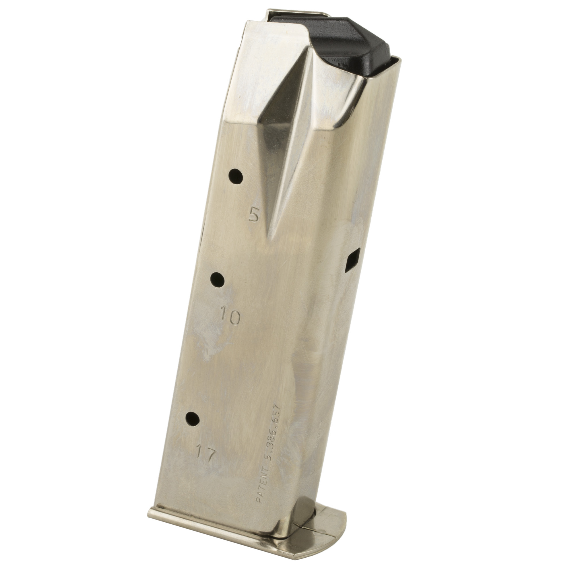 Mec-Gar 17rd Nickel Magazine for Ruger P85 P89 P93 P94 P95 9mm Luger