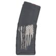 Black Rain Ordnance Lasered AR15 Magazine We The People Tattered Flag 30rd 5.56x45 NATO