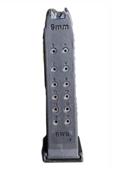 RWB GLOCK 19 9MM 15RD MAGAZINE