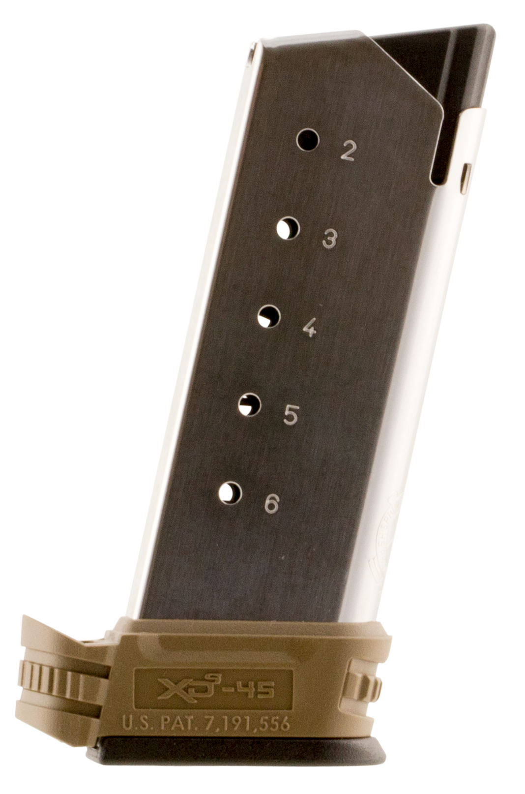 Springfield Armory XDS5001FDE Backstrap Sleeve 45 ACP Polymer Flat Dark Earth