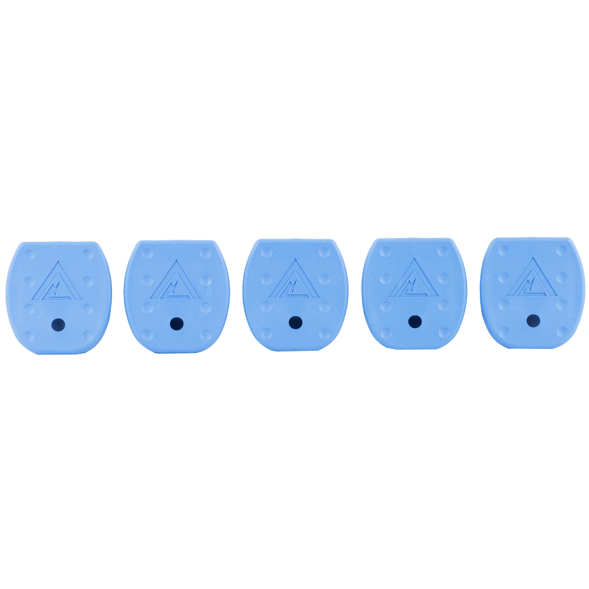TangoDown Vickers Tactical Magazine Floor Plates for Glock 5pk Blue 9mm 40s&w 357sig 45GAP