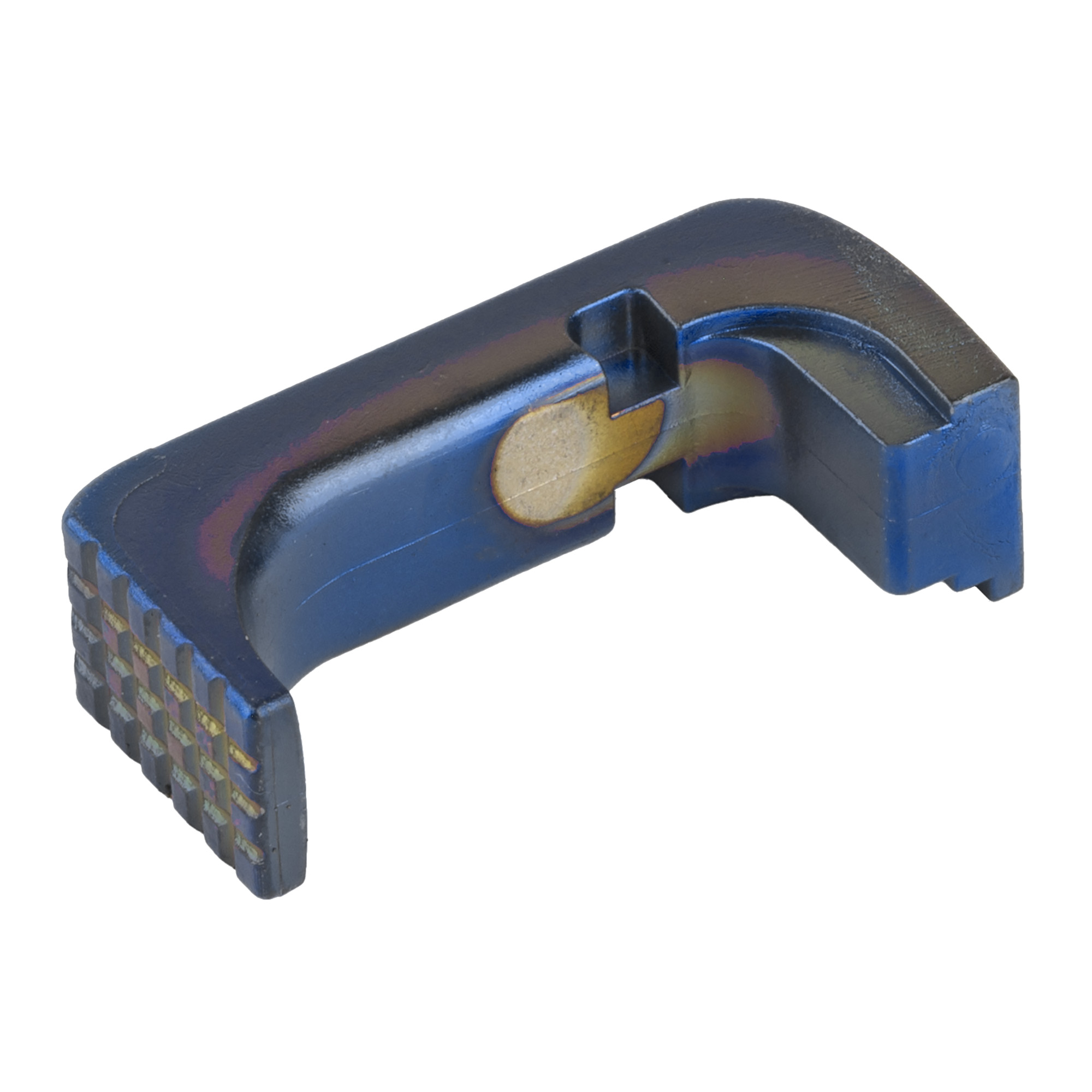 Shield Arms Glock 43X 48 Mag Catch Release Blue Ambidextrous for S15 Gen1 Gen2