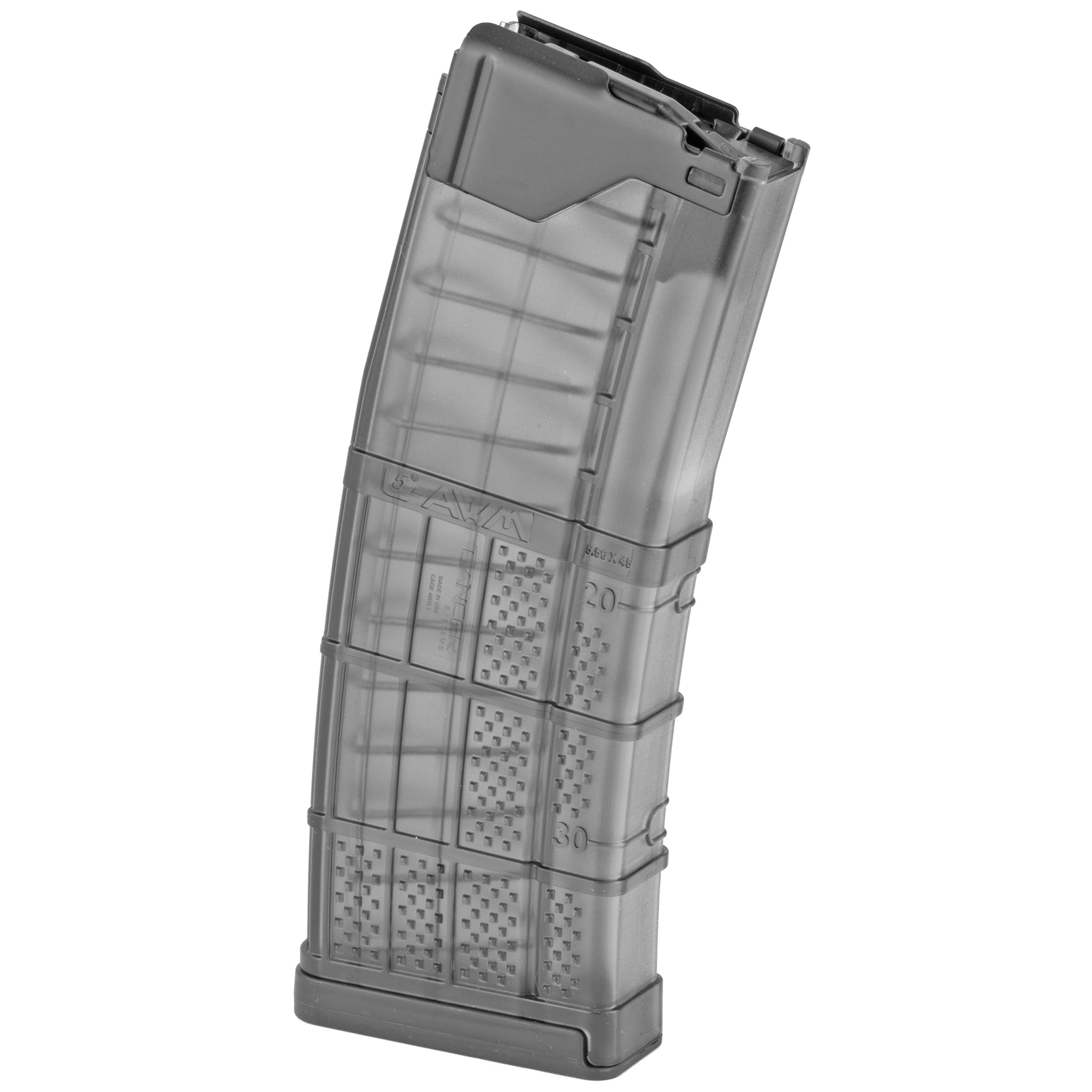 Lancer L5AWM Smoke Detachable 30rd Magazine for AR-15 223 Rem 300 Blackout 5.56 NATO