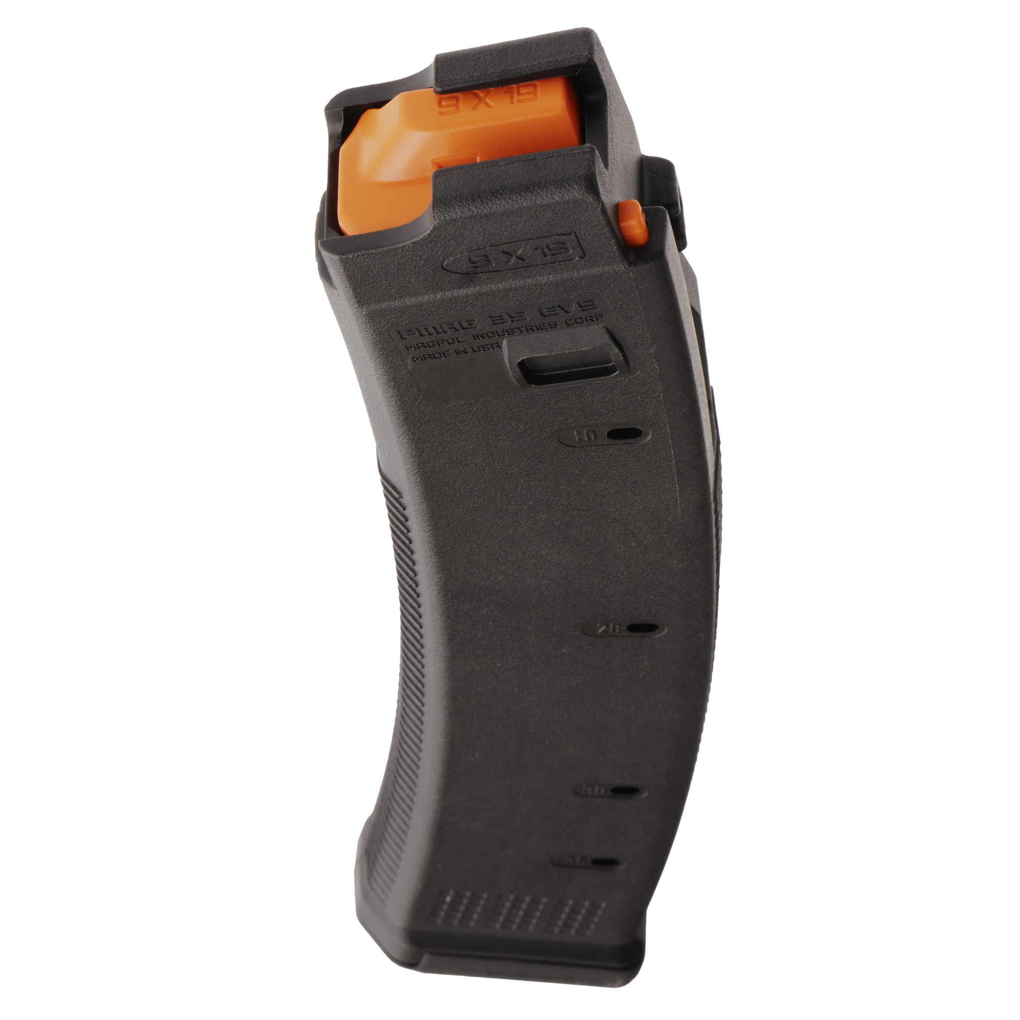 Magpul MAG1013BLK PMAG  35rd 9mm Luger Fits CZ Scorpion EVO 3 S1 Black Polymer