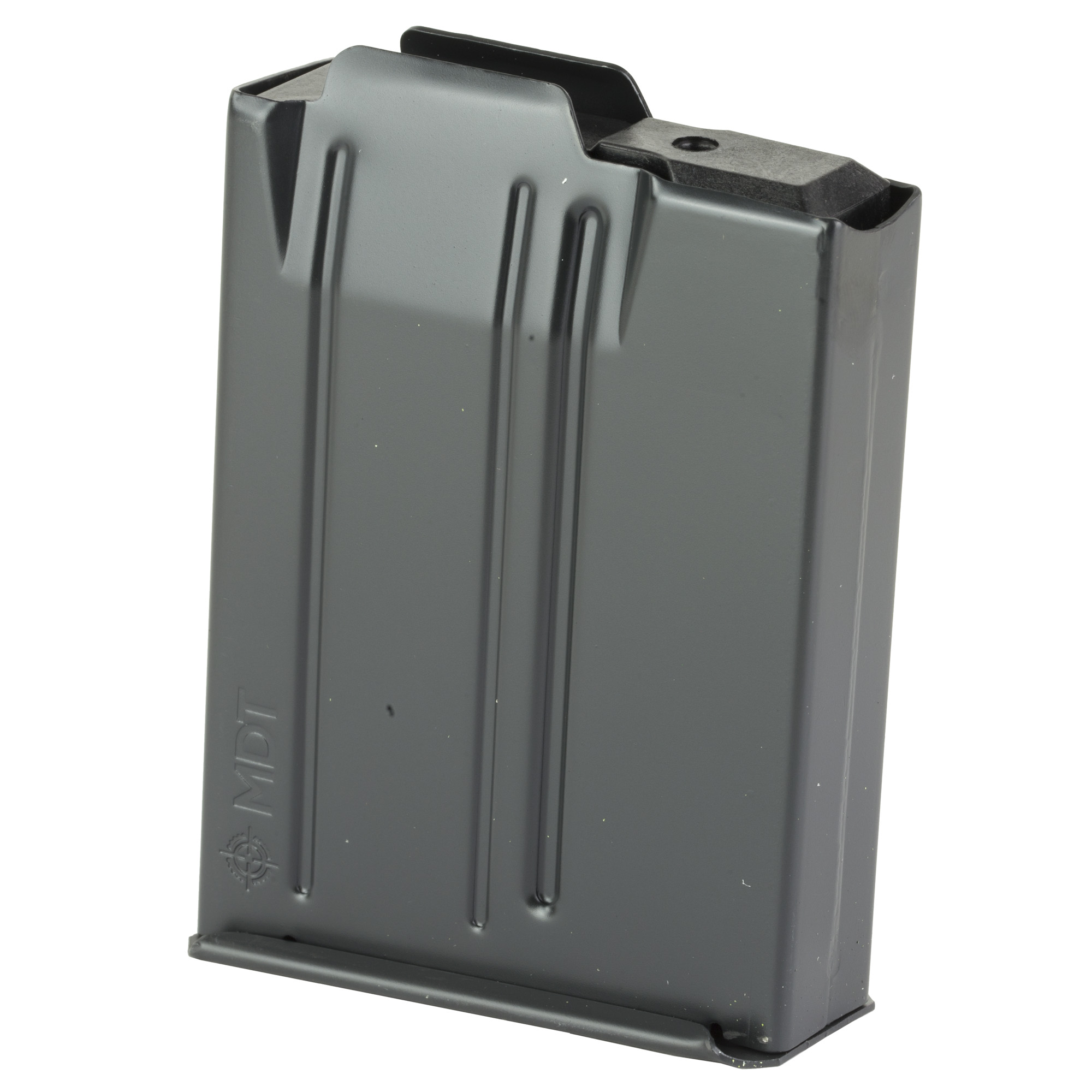 MDT AICS Magazine 10rd Extended 308 6.5 Creedmoor Short Action Steel with Binder Plate