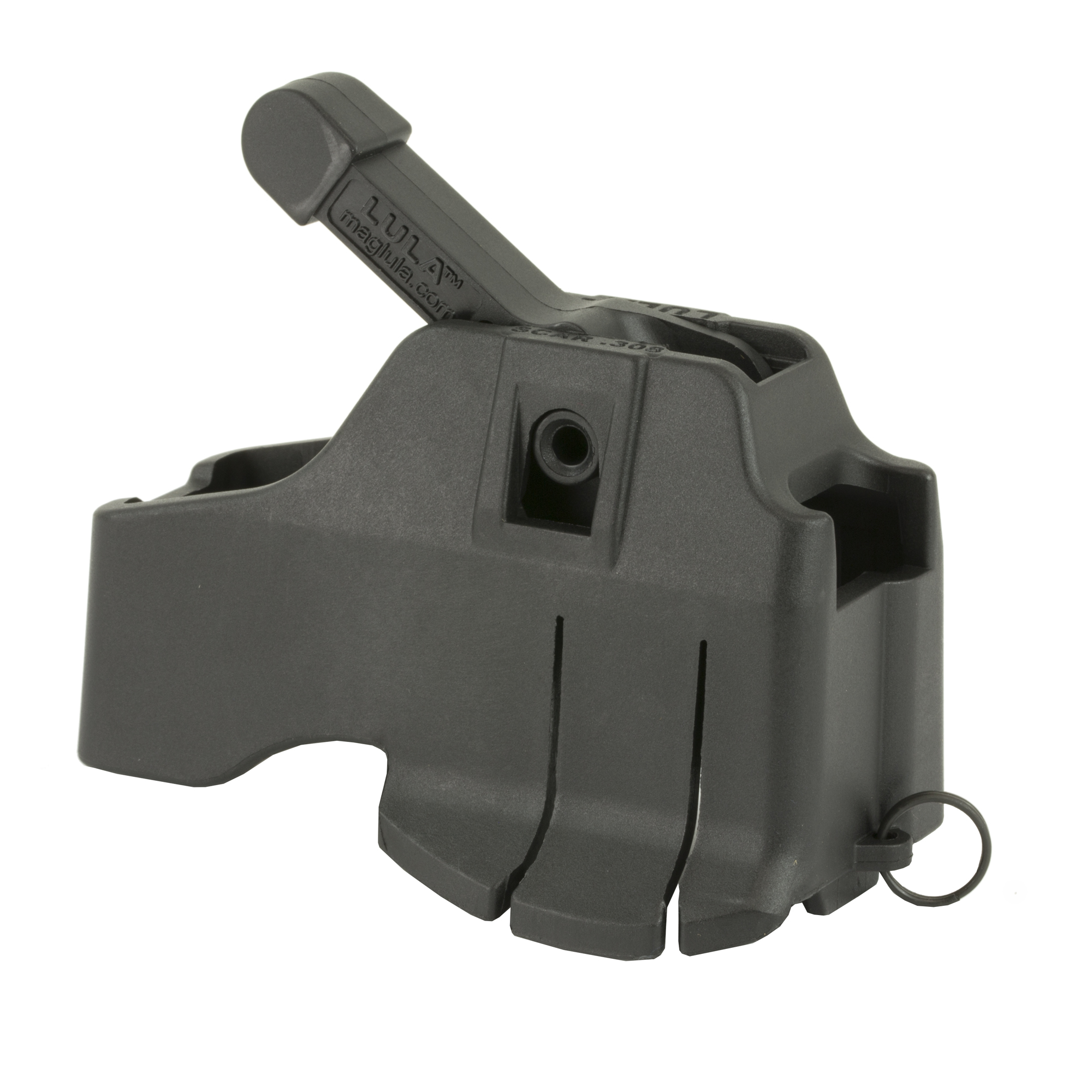 Maglula LU24B LULA Loader & Unloader Made of Polymer with Black Finish for 308 Win, 7.62x51mm NATO FN SCAR17, SCAR H