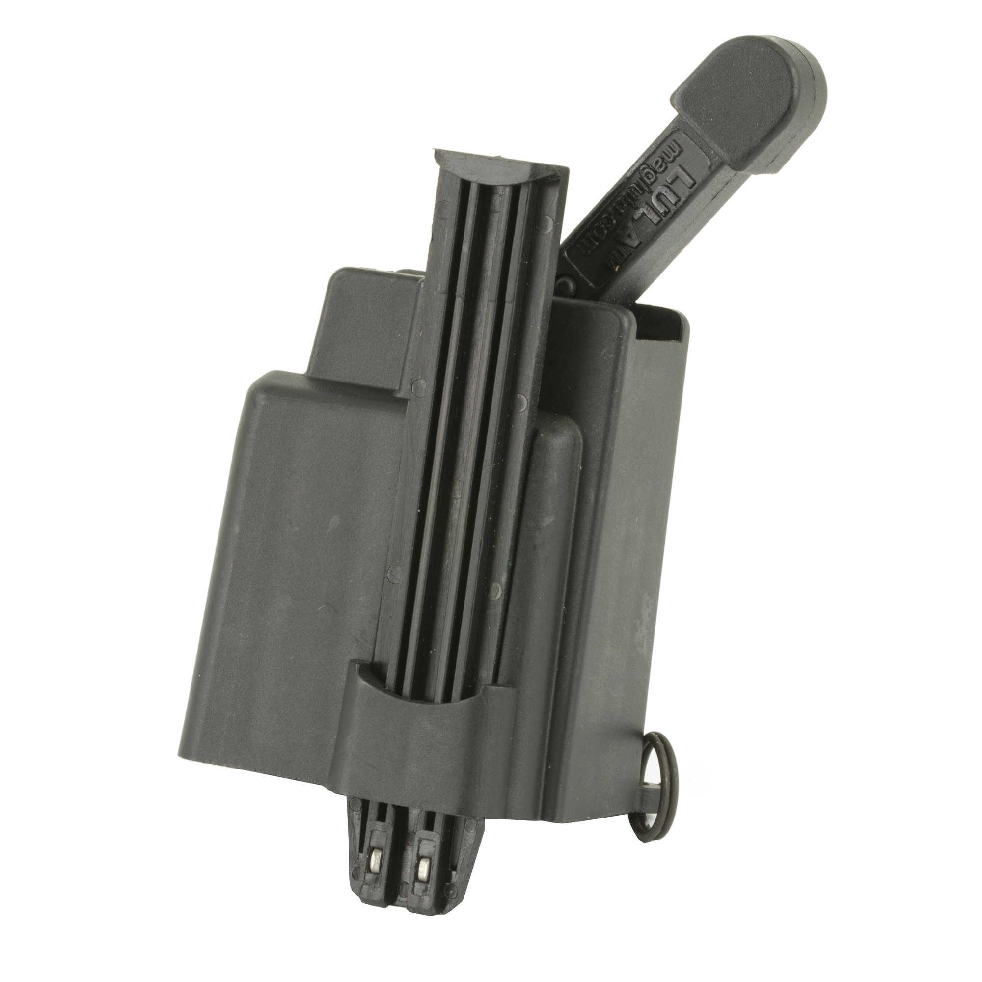 Maglula LU18B LULA Loader & Unloader Made of Polymer with Black Finish for 9mm Luger UZI SMG