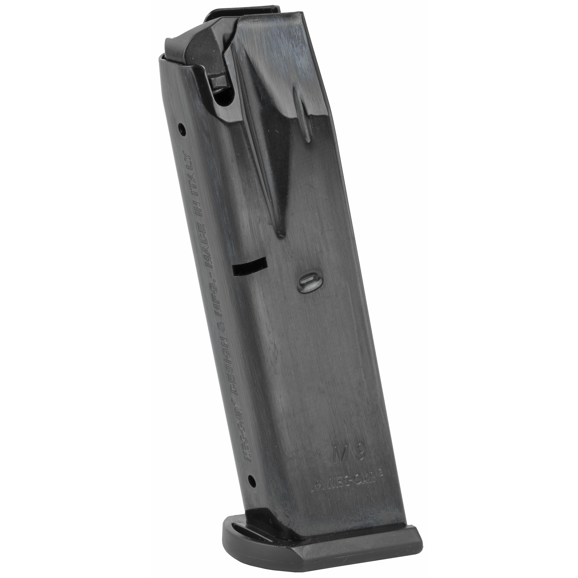Mec-Gar Beretta 92FS M9 Magazine 9mm 10 Round Blued Flush Fit