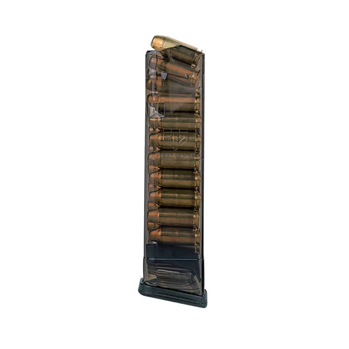 ETS Magazine for Glock 40SW 19-Round Capacity Carbon Smoke Compatible with Glock 22 23 24 27 35