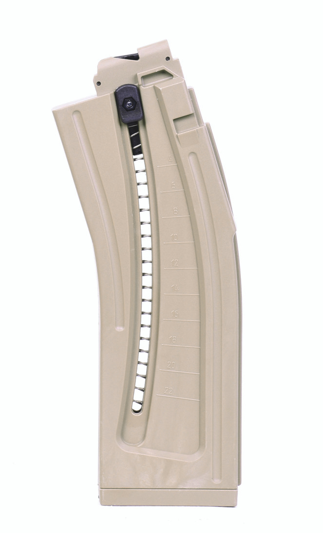 Blue Line Solutions Mauser M-15 Tan Rotary Magazine 22LR 10 Round Capacity
