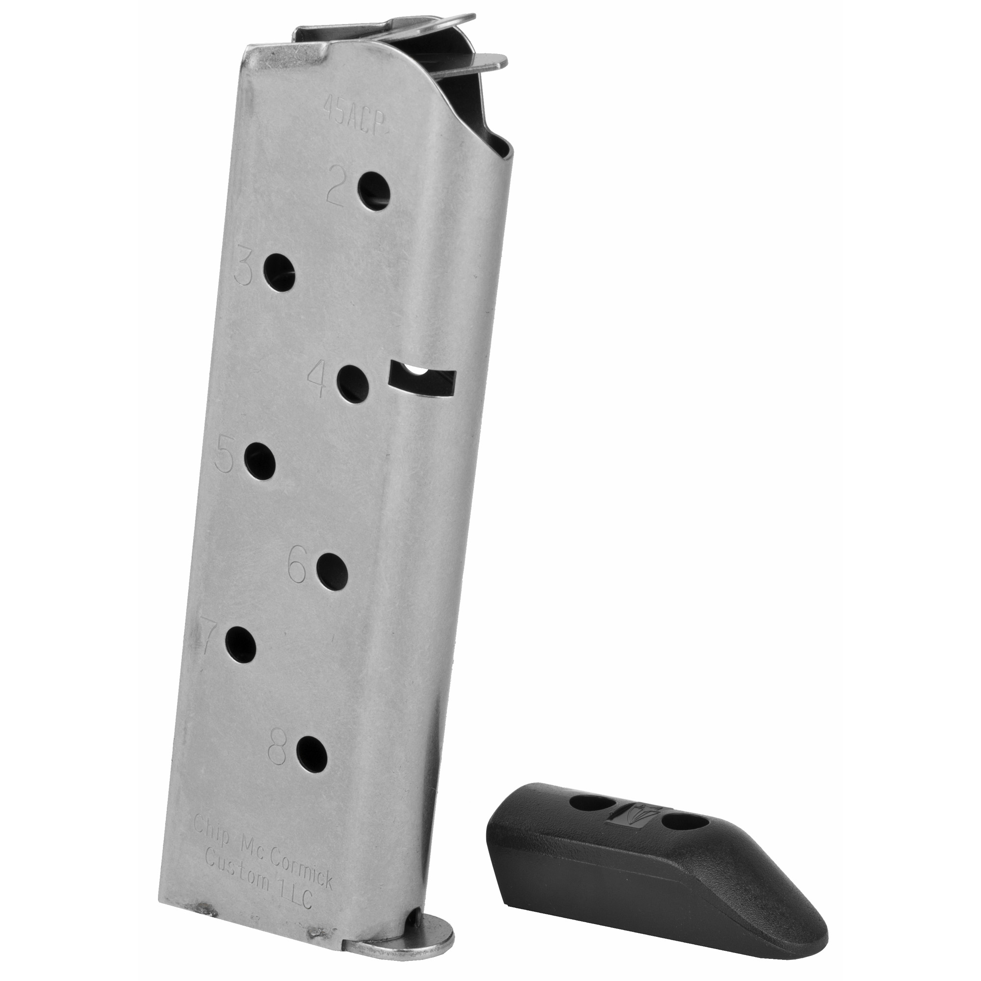 Chip McCormick CMC Products MMG45FS8P Match Grade 8rd 45 ACP Magazine for 1911