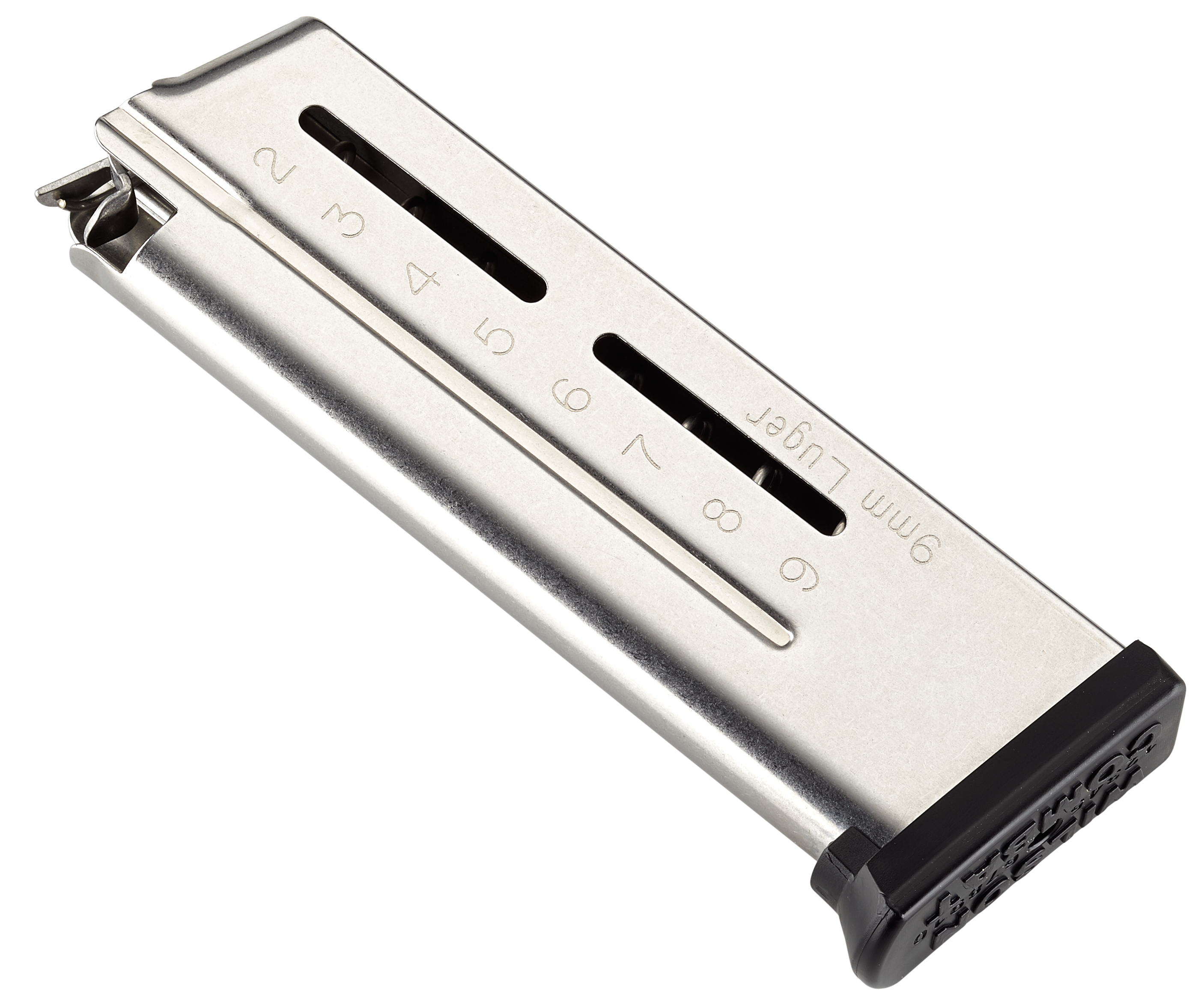 Wilson Combat 5009C9 ETM 9rd 9mm Luger Stainless Steel Magazine for 1911 Elite Tactical Compact