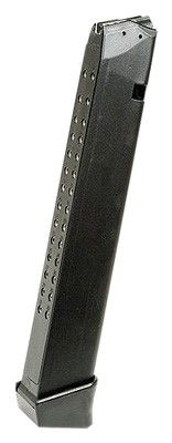 SGM Tactical Magazine 9MM 33 Rounds Fits Glock 17 Polymer