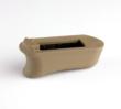 Hogue Kimber Micro 9 Rubber Magazine Extended Base Pad Flat Dark Earth