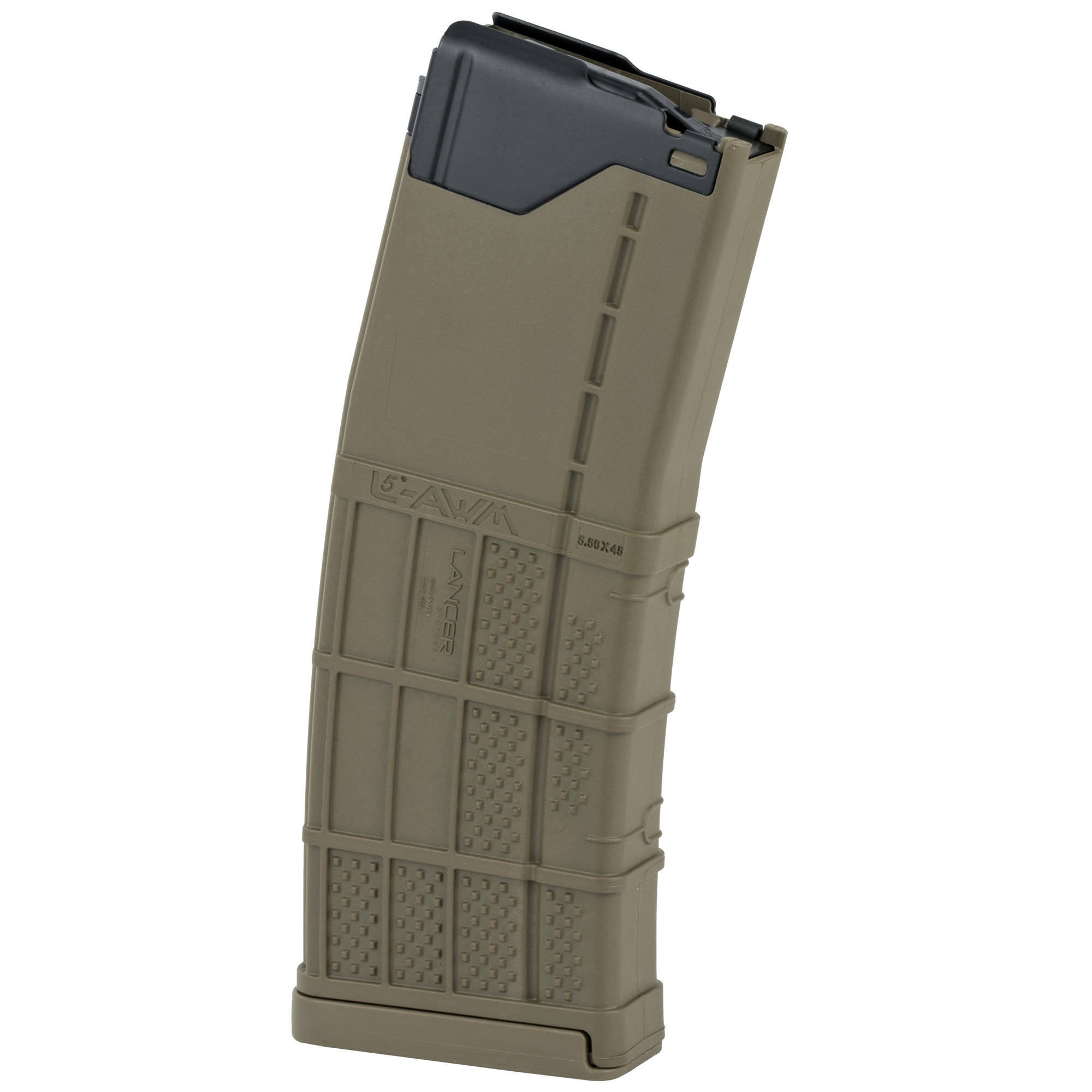 Lancer Systems L5AWM 30rd Detachable Magazine Flat Dark Earth 5.56 NATO 223 Rem 300 Blackout
