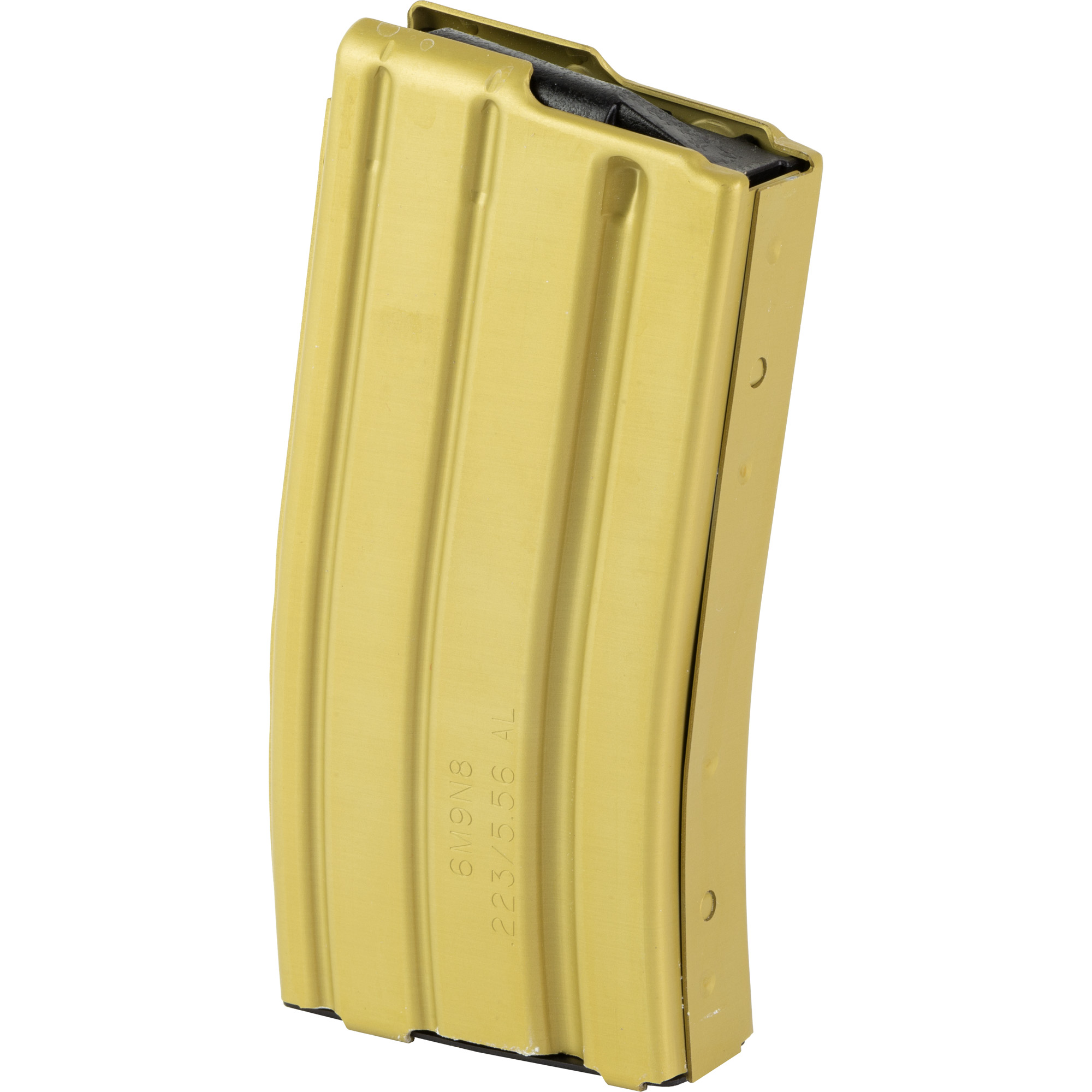 DuraMag 20rd Desert Gold Aluminum Magazine for AR-15 300 Blackout 223 Cal 556 NATO