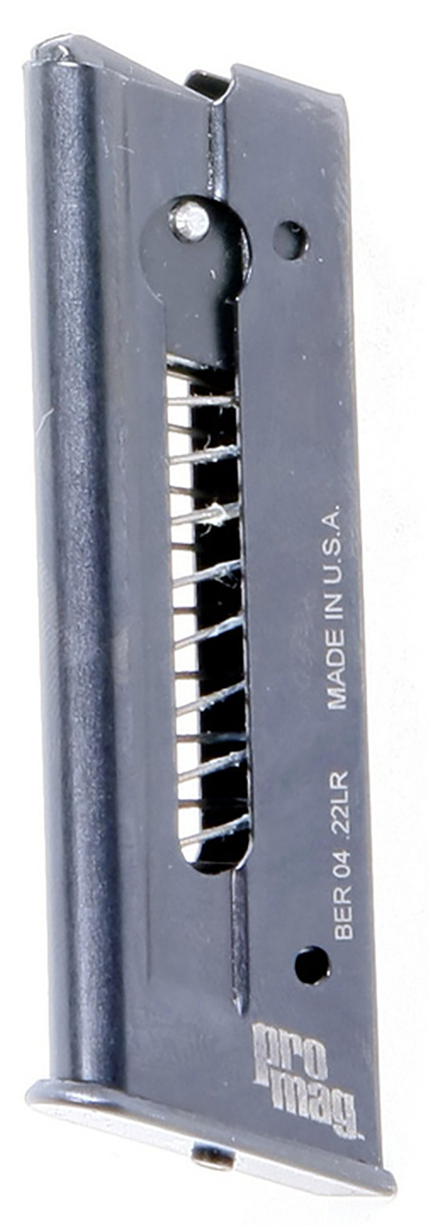 ProMag 7rd 22 LR Magazine for Beretta 21A Bobcat Heat-Treated Steel Construction