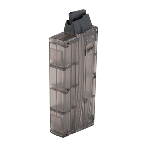 Black Dog Machine AR-15 Sonic Weld Magazine 22LR 10 Round Polymer Smoke Gray