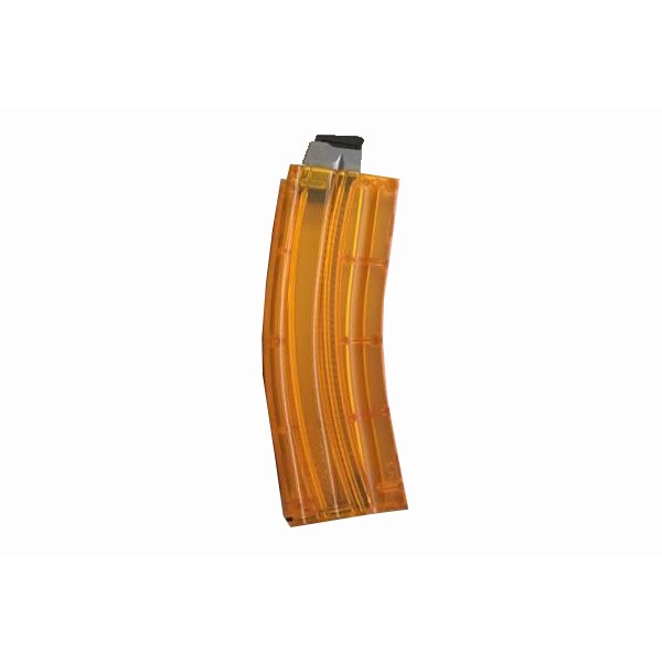 Black Dog Machine AR-15 25RD Sonic Weld Magazine Orange Nylon .22 Long Rifle