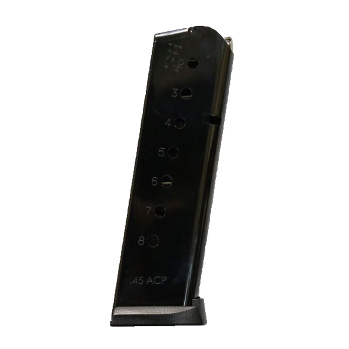 Armscor 1911 Government Model 45 ACP 8-Round Steel Magazine Left Hand