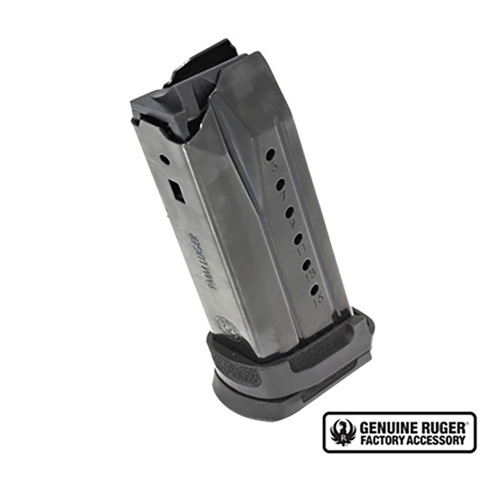 Ruger Security 9 Compact 15-Round Magazine and Adapter 9mm Luger