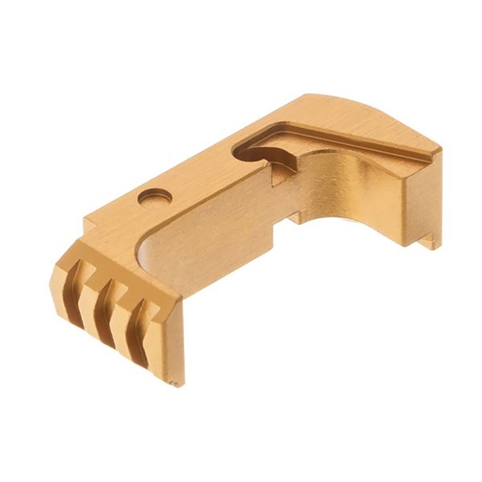 Tyrant Designs Extended Magazine Release Glock 43X 48 Gold 9mm