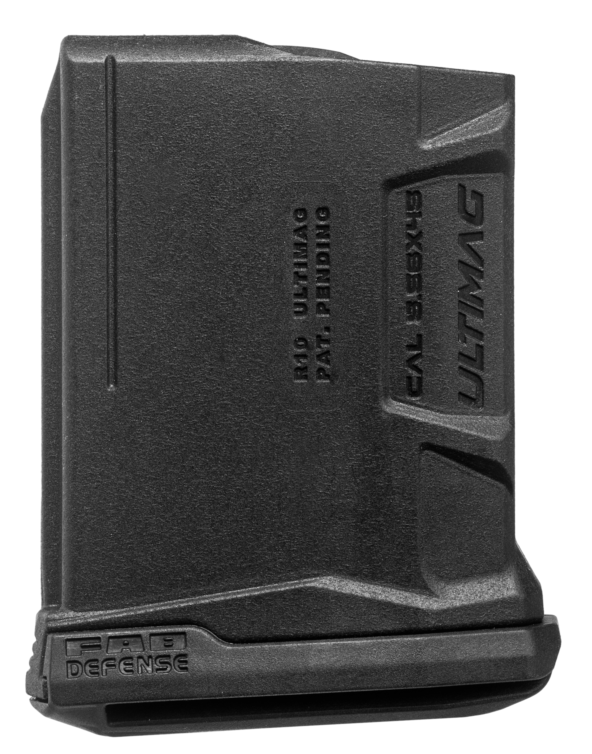F.A.B. Defense FXUMAGR10 Ultimag 10R 10rd 5.56x45mm NATO AR-15 M16 M4 Polymer Steel